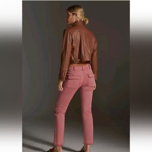 BOGO SALE NWT Anthropologie Pilcro Utility Slim Straight-Leg Pants  sz 30